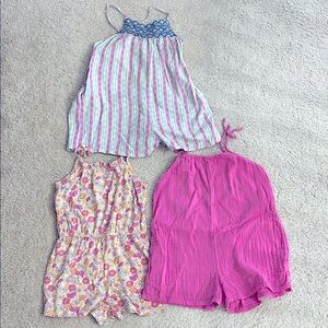 Girls romper bundle